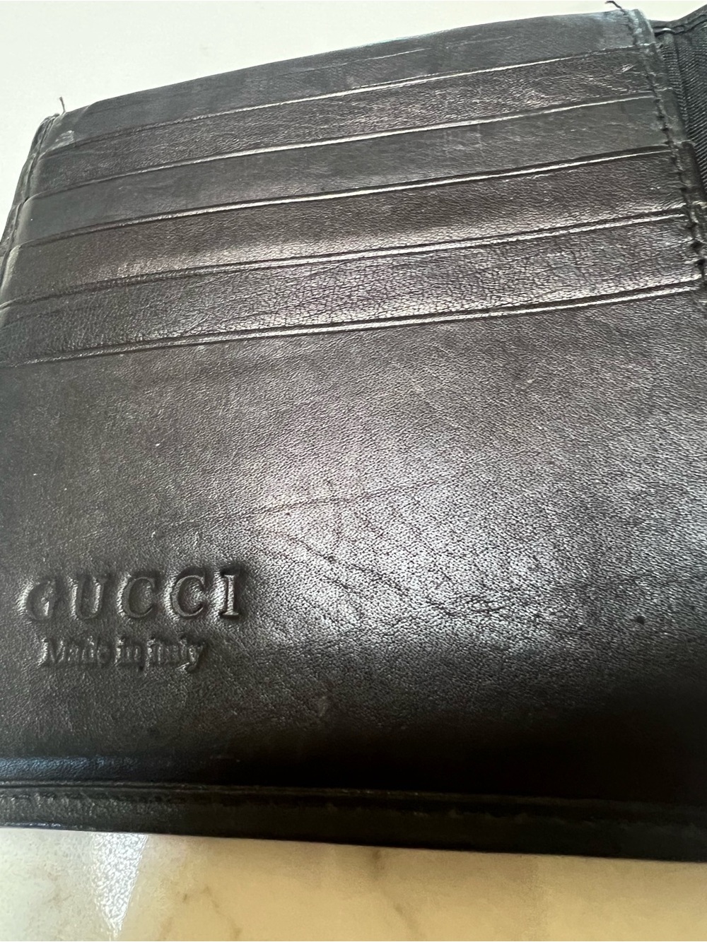 VINTAGE GUCCI WALLET - Picture 6 of 9
